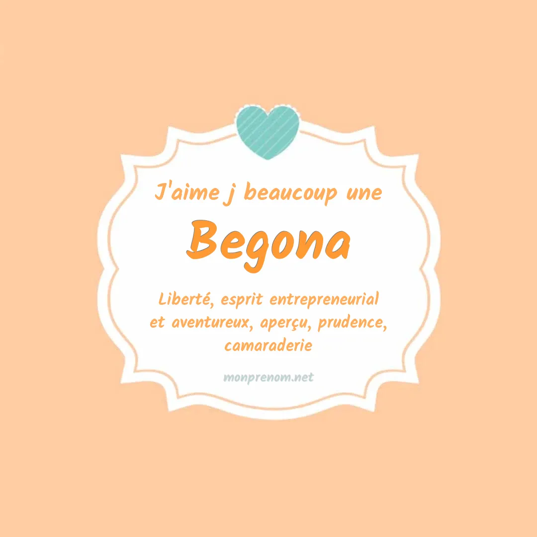 J'aime beaucoup Begona