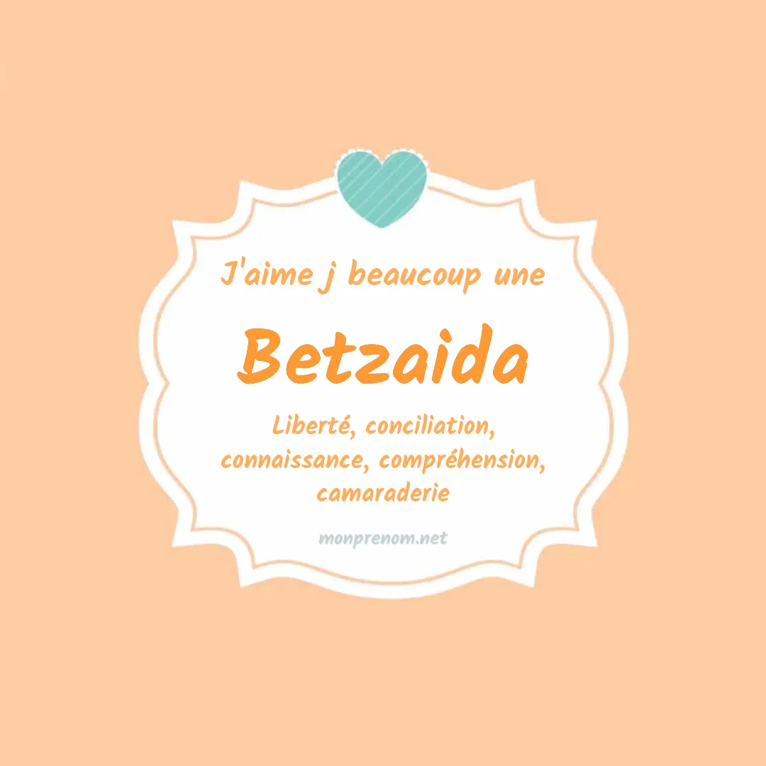 J'aime beaucoup Betzaida