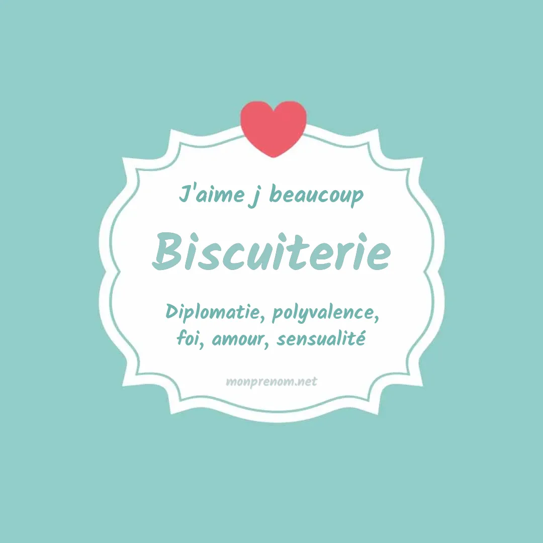 J'aime beaucoup Biscuiterie