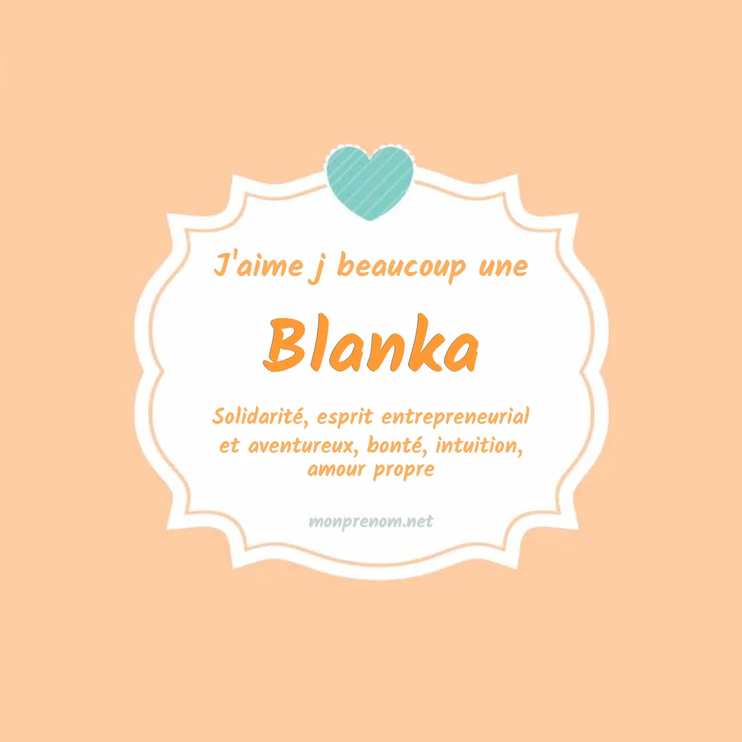 J'aime beaucoup Blanka