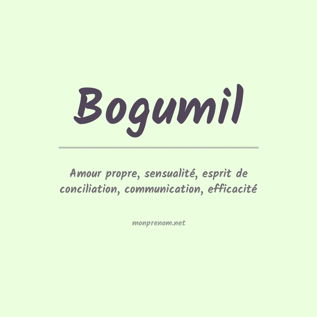 Prénom Bogumil