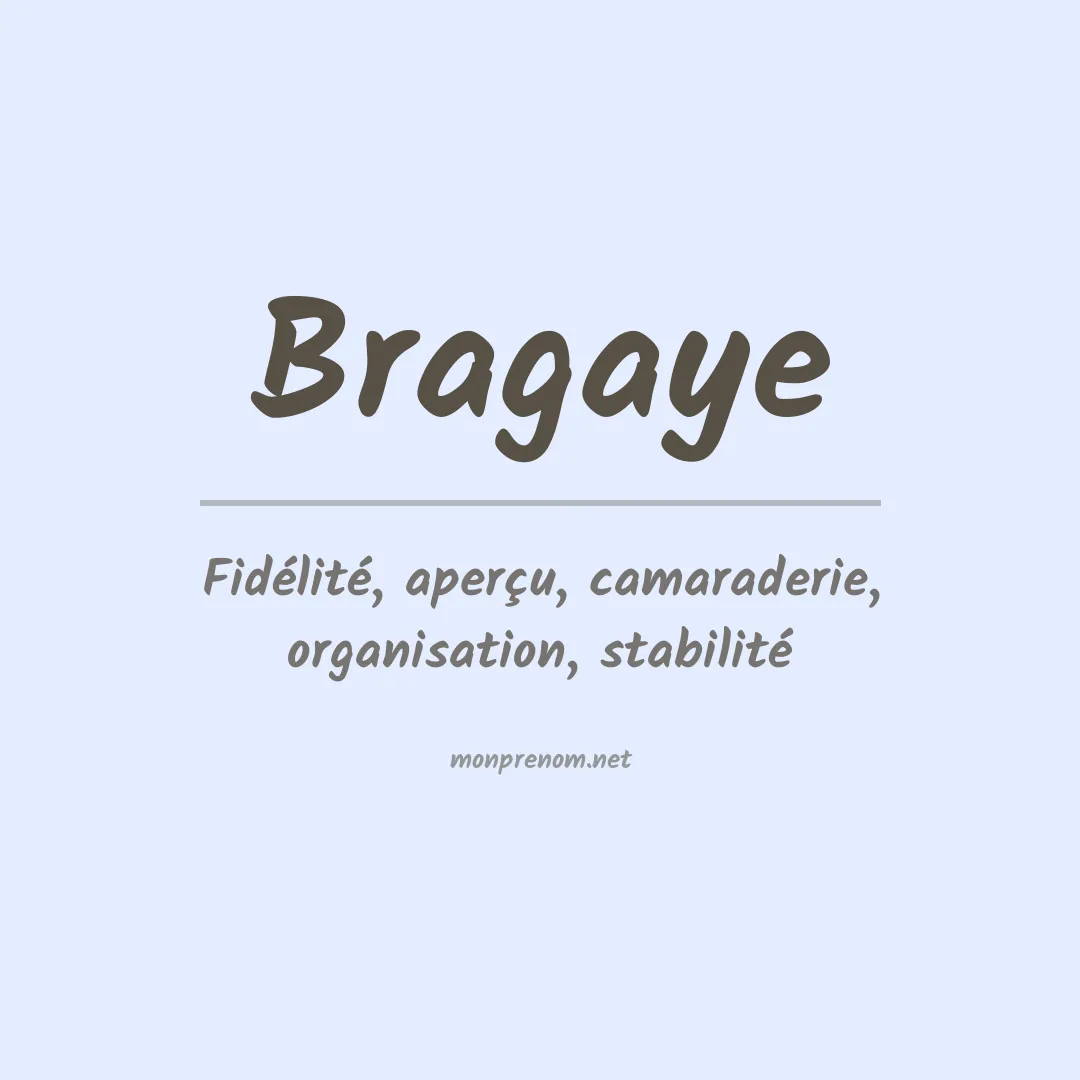 Prénom Bragaye