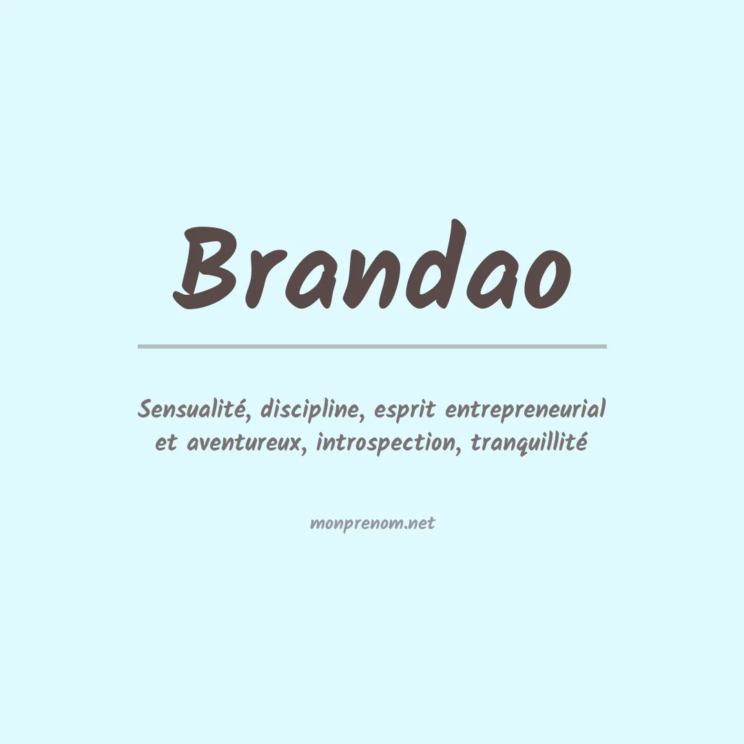 Prénom Brandao