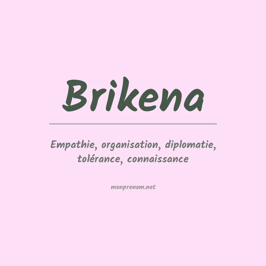 Prénom Brikena