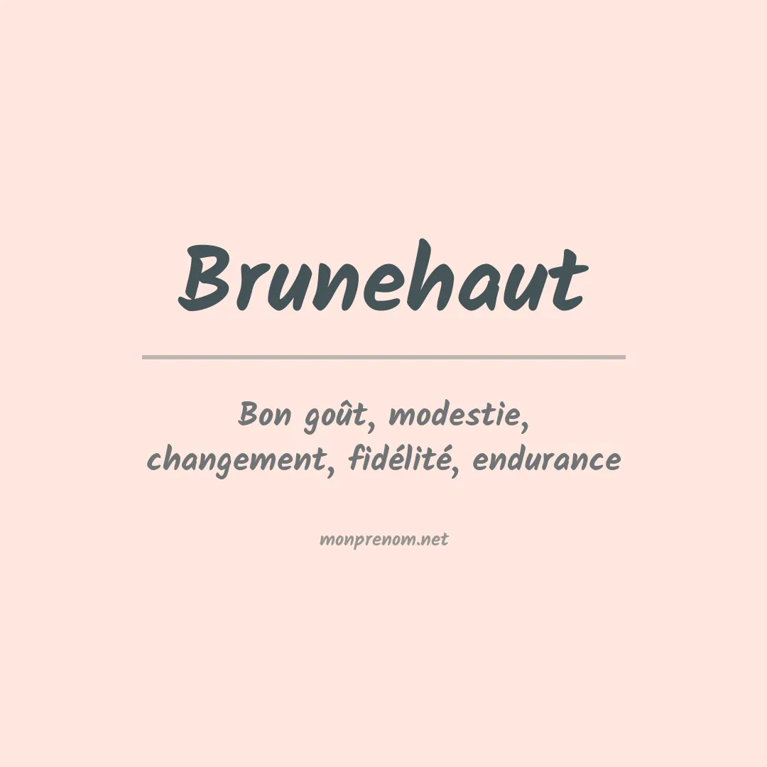 Prénom Brunehaut