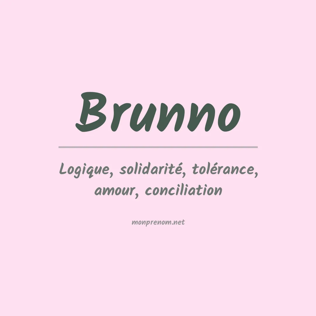 Prénom Brunno