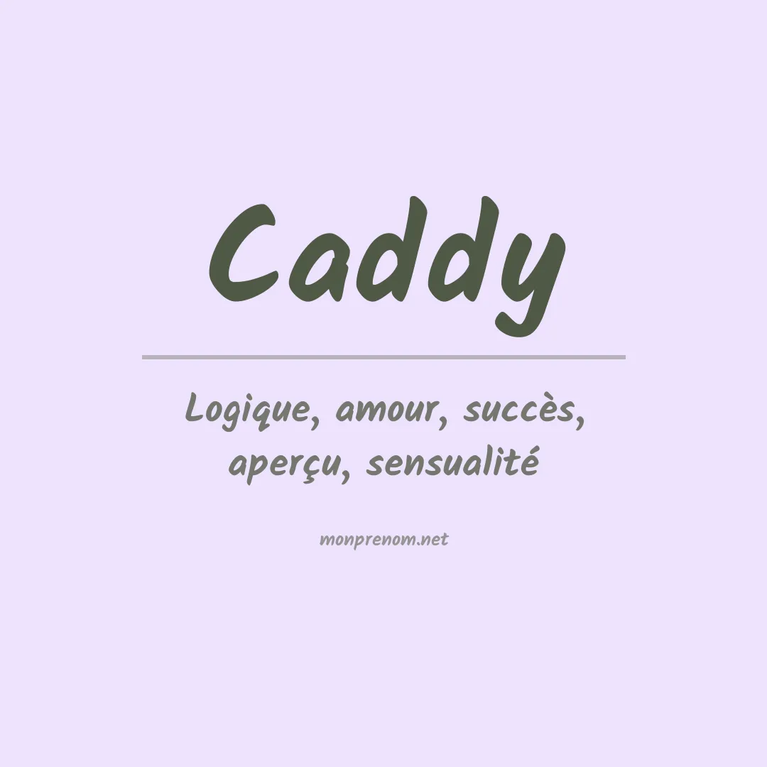 Prénom Caddy