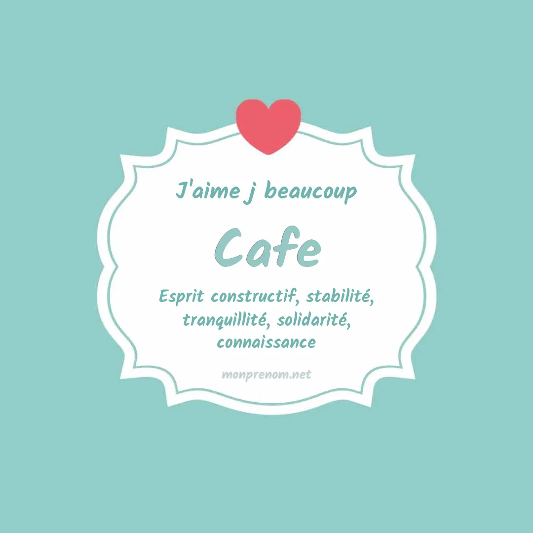 J'aime beaucoup Cafe