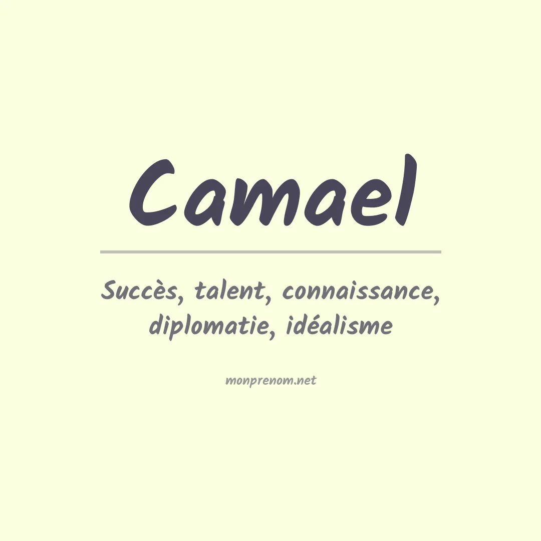 Prénom Camael