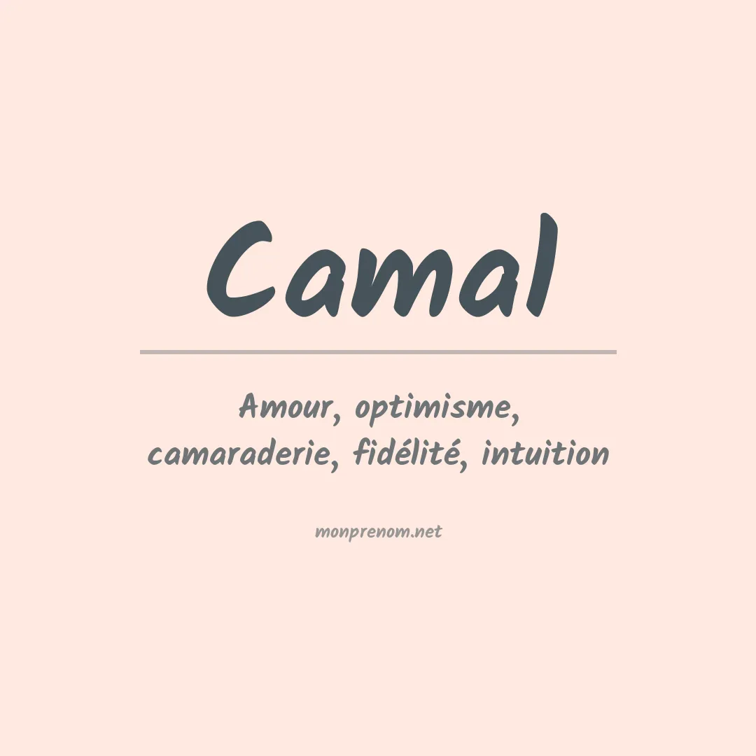 Prénom Camal