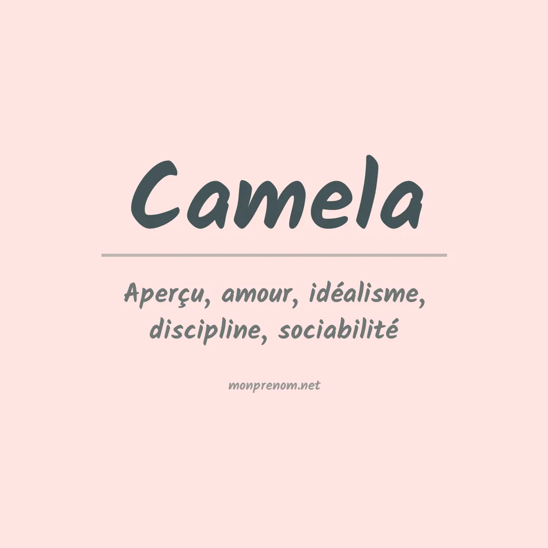 Prénom Camela