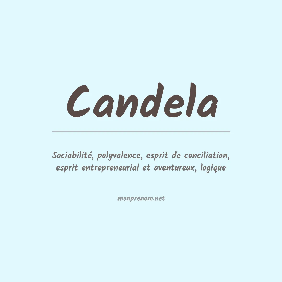 Prénom Candela