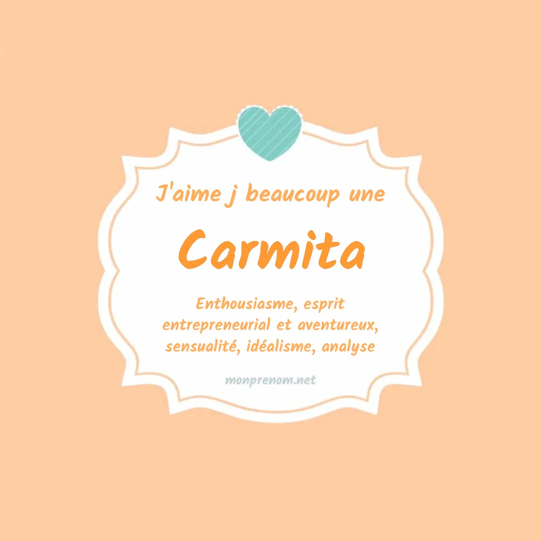 J'aime beaucoup Carmita