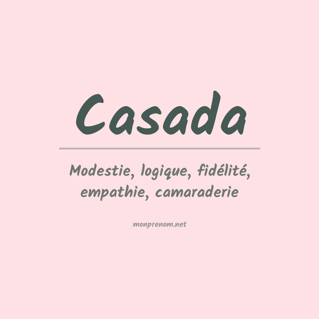 Prénom Casada