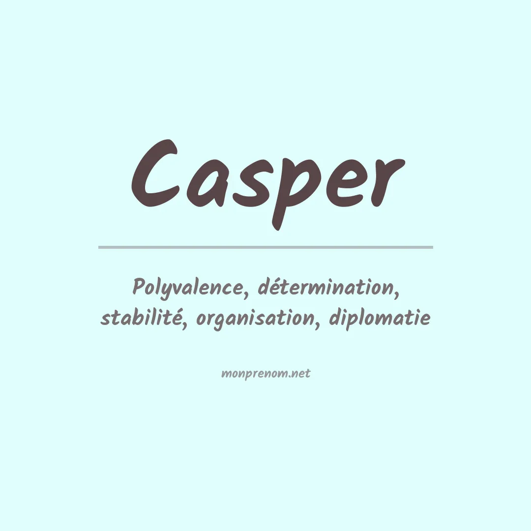 Prénom Casper