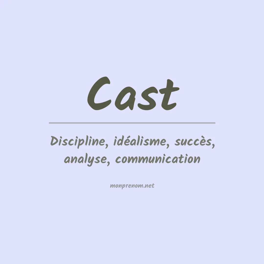 Prénom Cast
