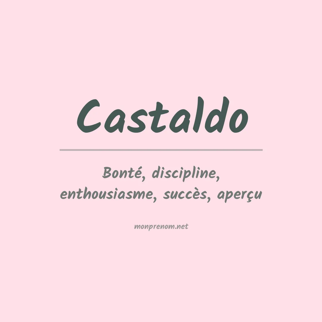 Prénom Castaldo