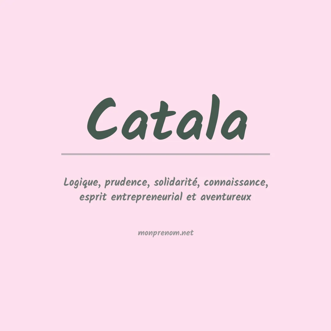 Prénom Catala