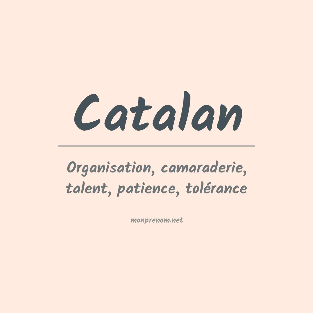 Prénom Catalan