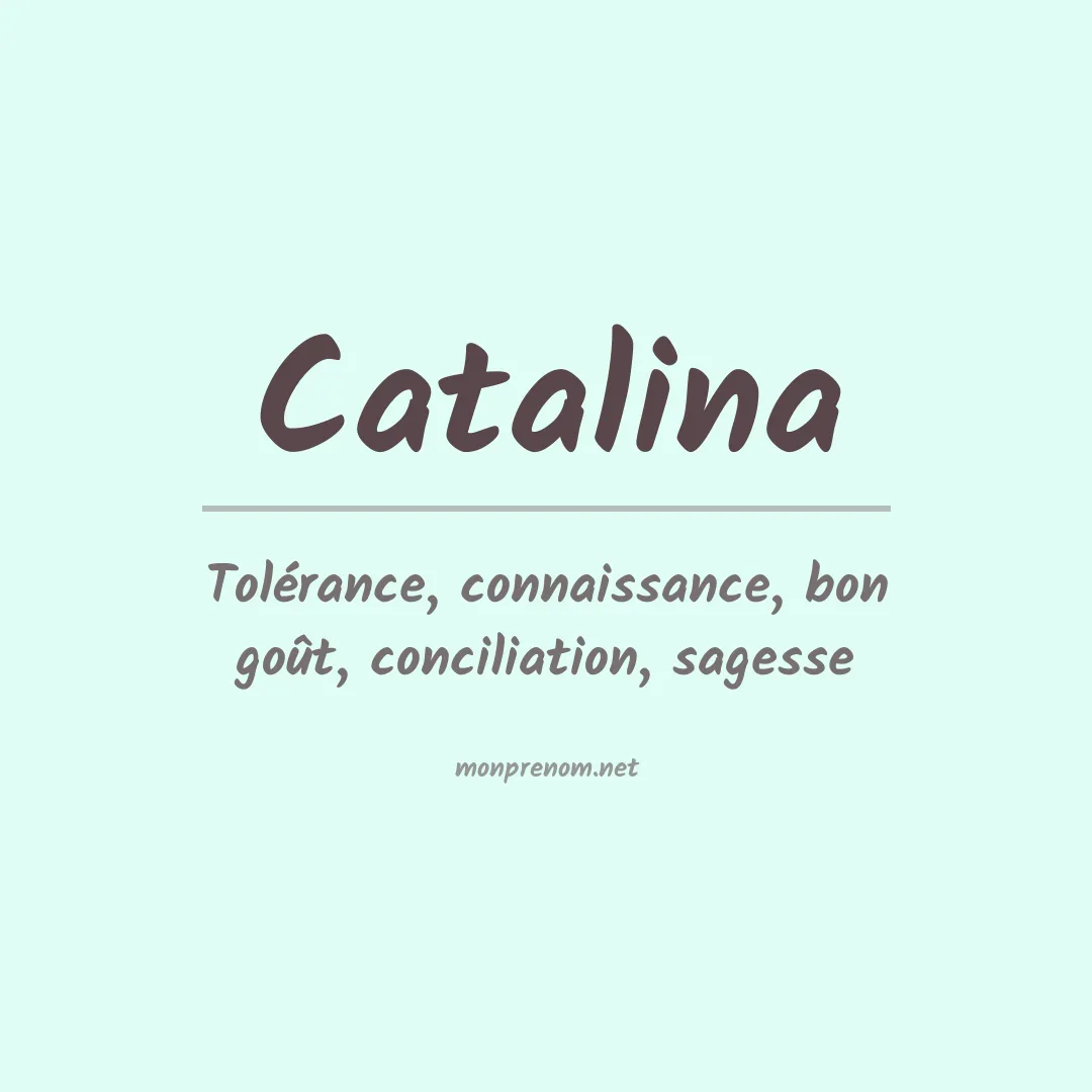 Prénom Catalina