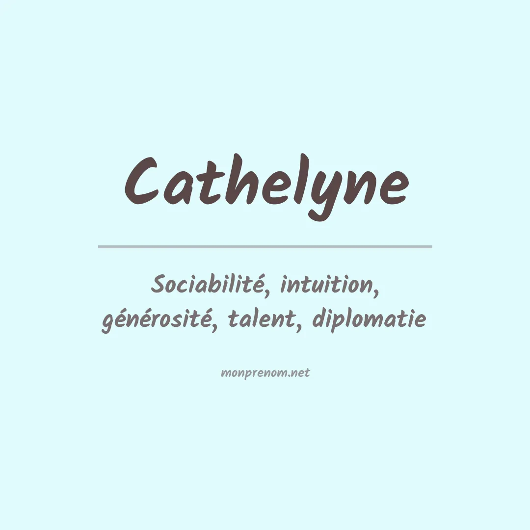 Prénom Cathelyne