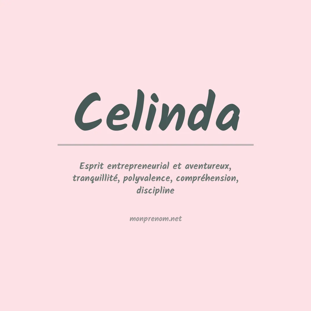 Signification du prénom Celinda