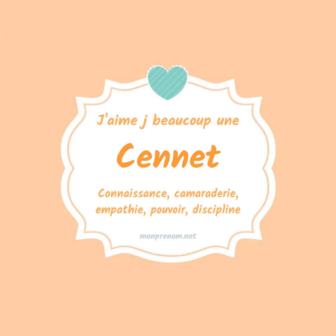 J'aime beaucoup Cennet