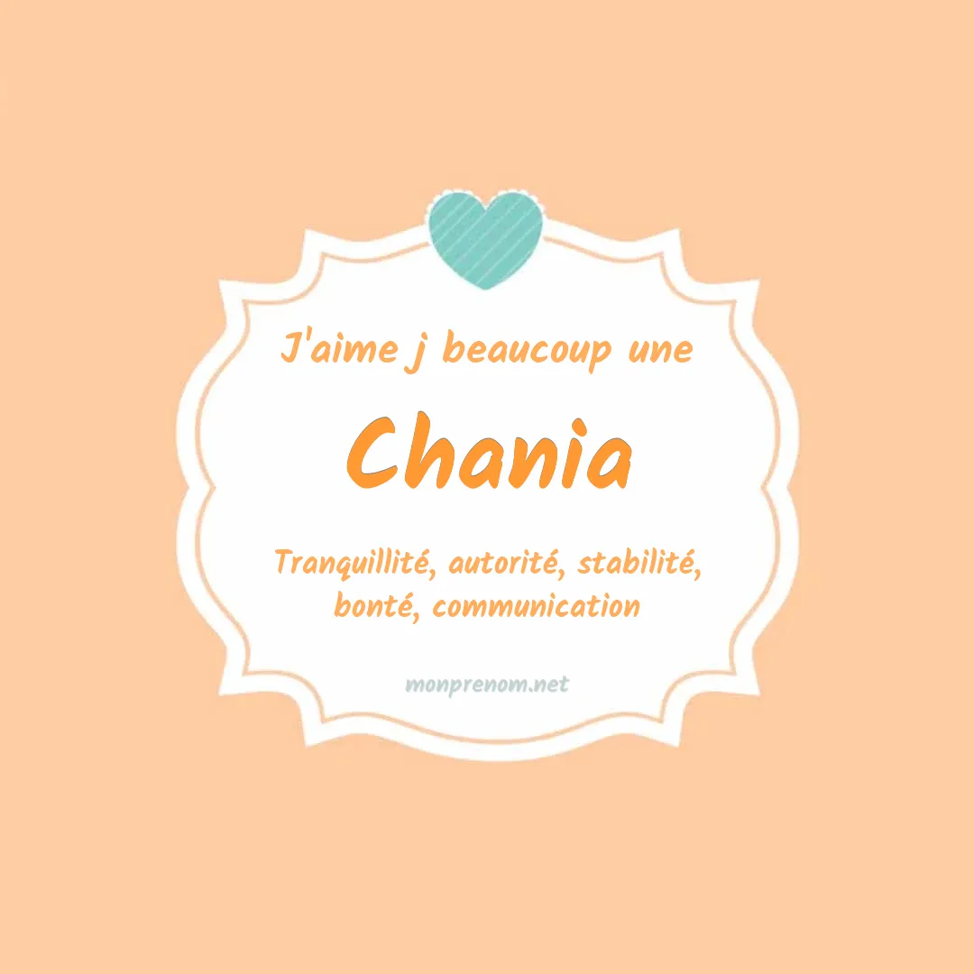 J'aime beaucoup Chania