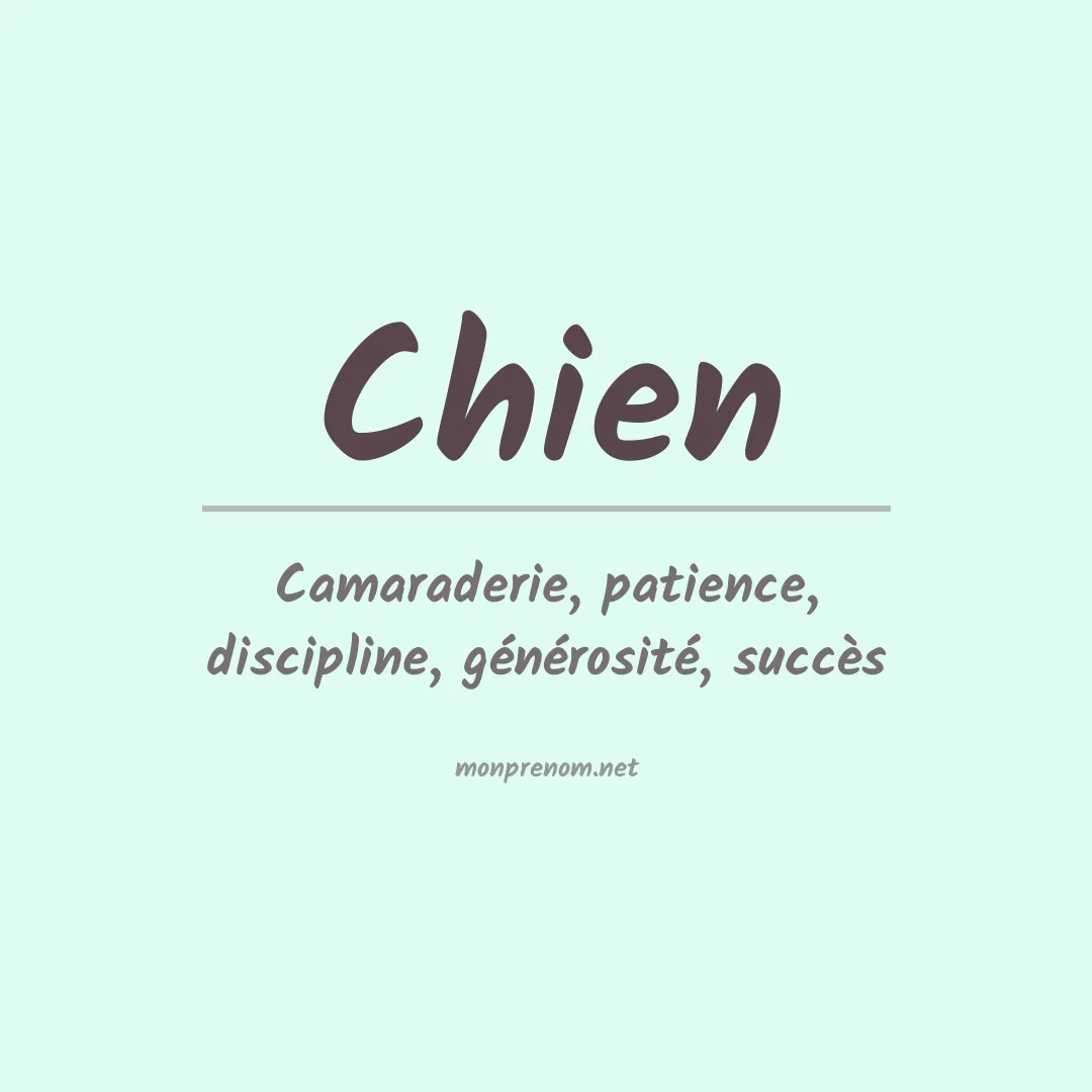 Prénom Chien