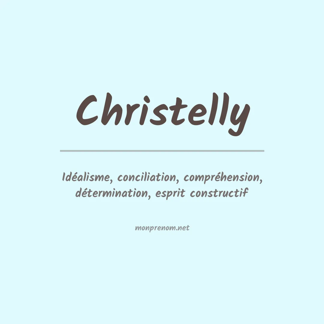 Prénom Christelly