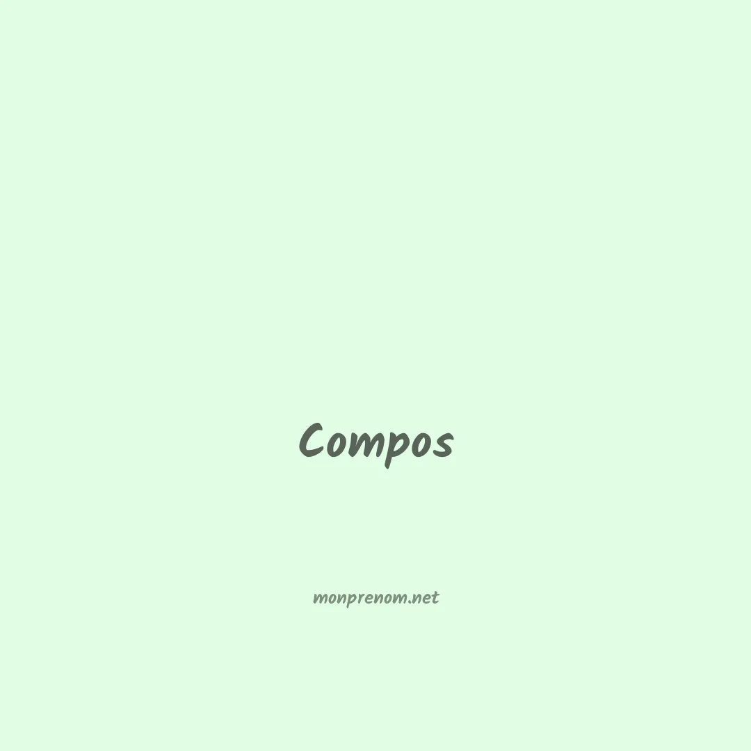 Compos en chinois