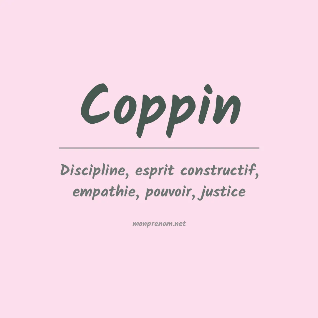 Prénom Coppin