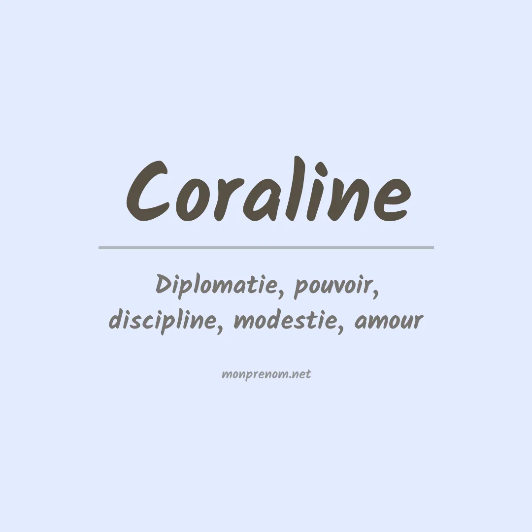 Prénom Coraline