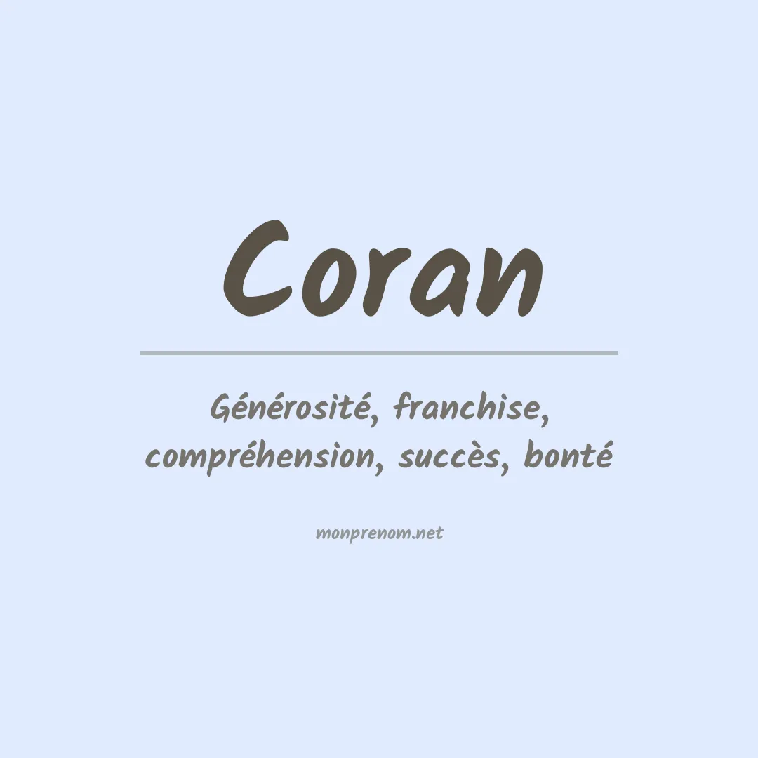 Prénom Coran