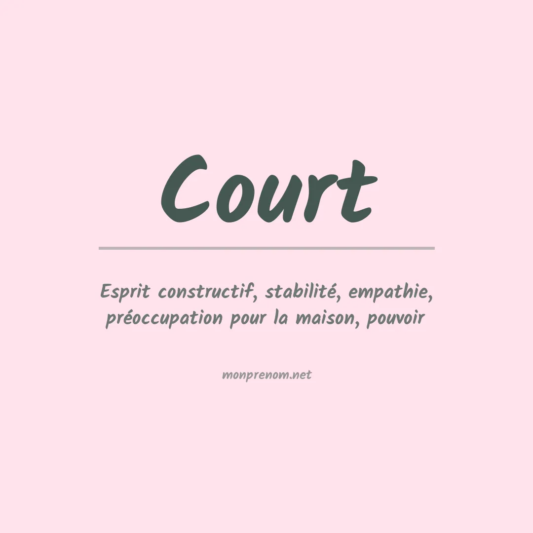 Prénom Court