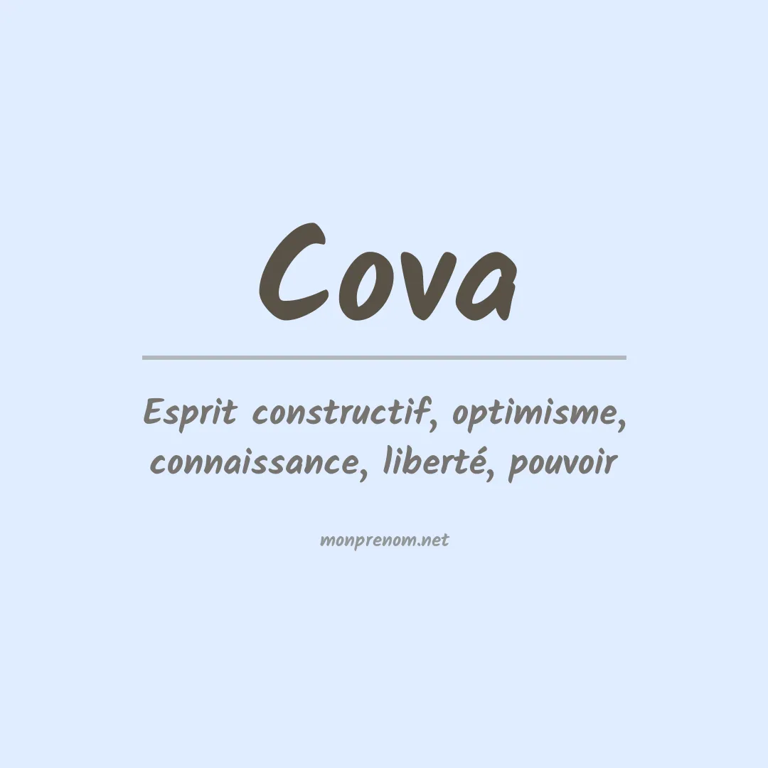 Prénom Cova