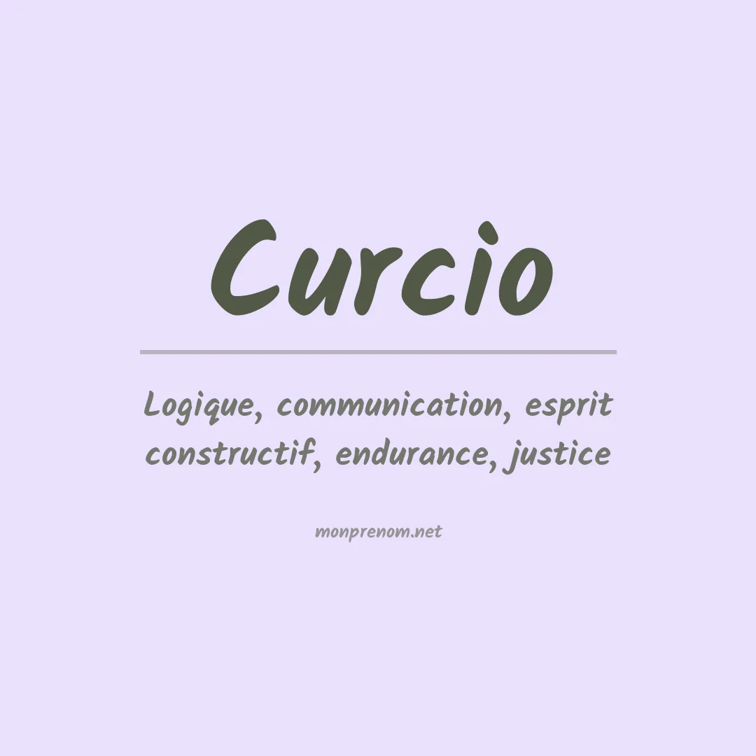 Prénom Curcio