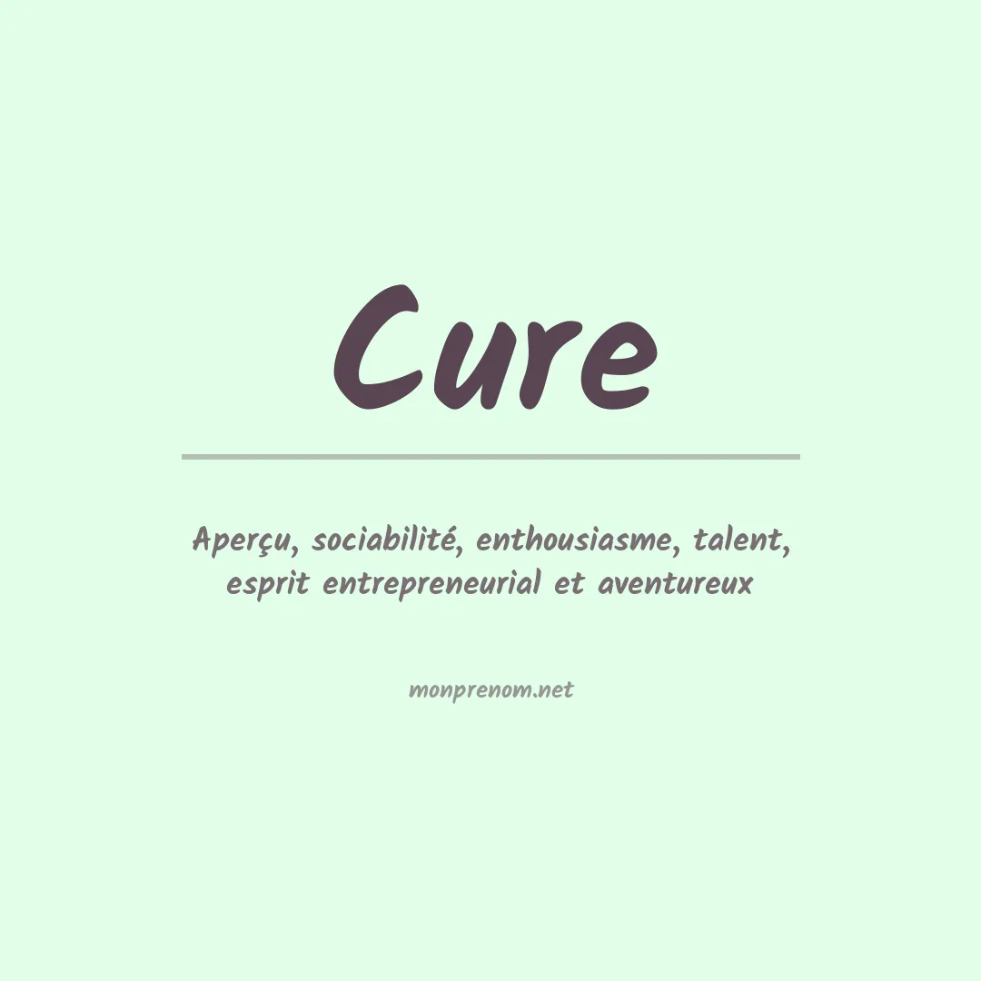 Prénom Cure