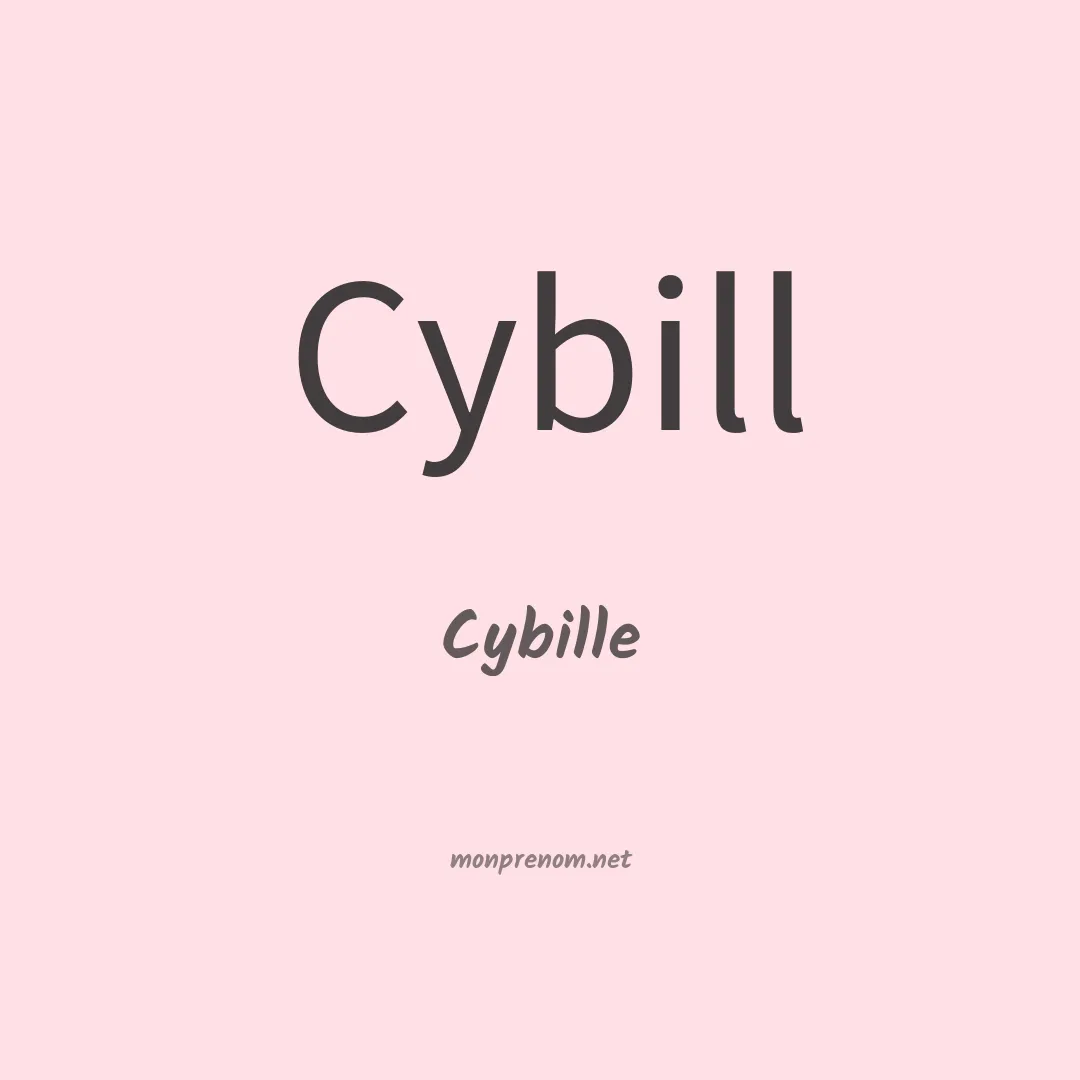 Cybille en chinois