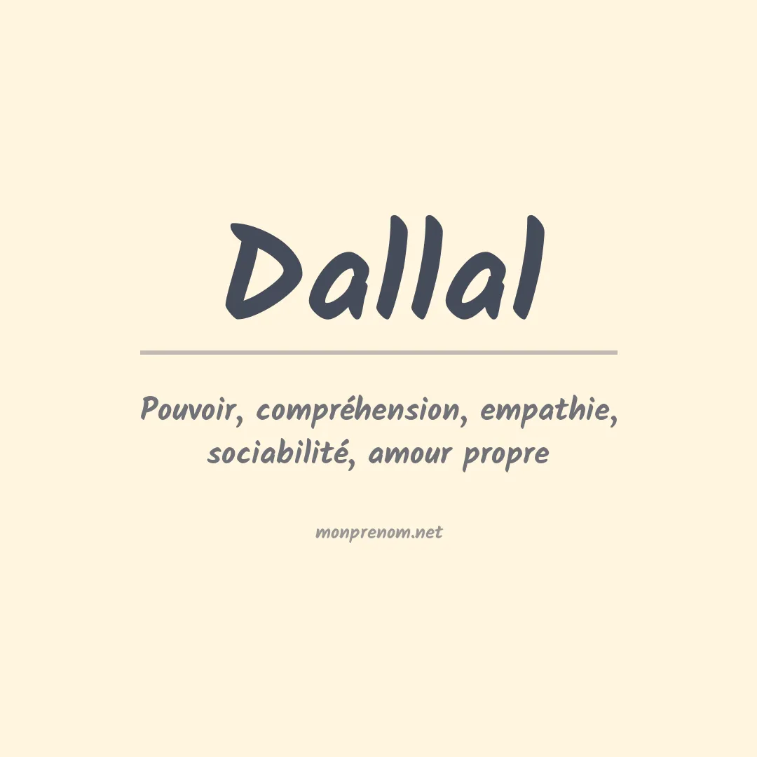 Prénom Dallal