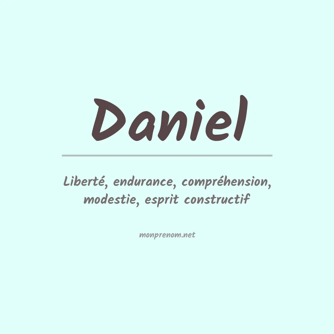 Prénom Daniel