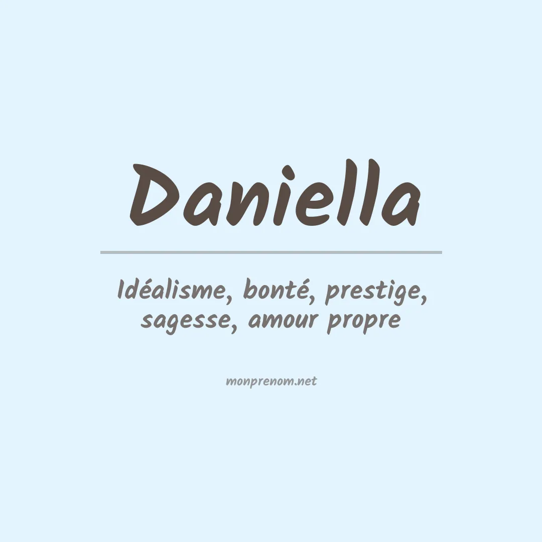 Prénom Daniella