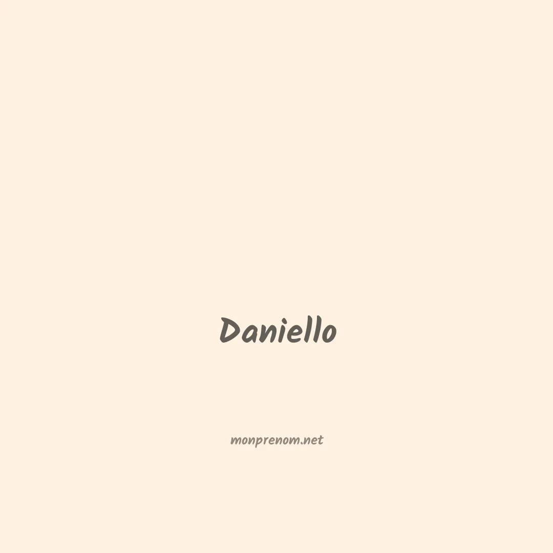 Daniello en chinois