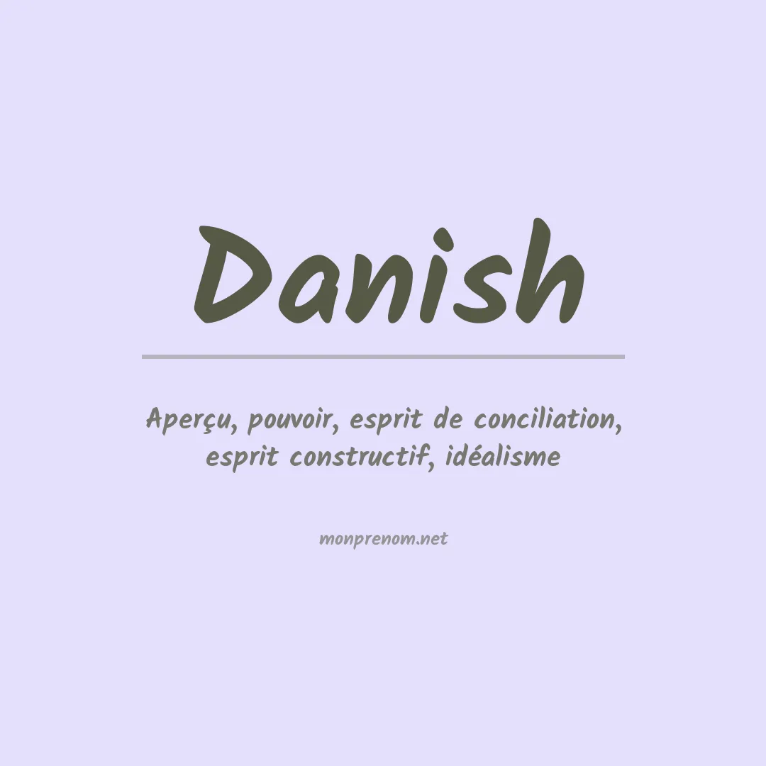 Prénom Danish