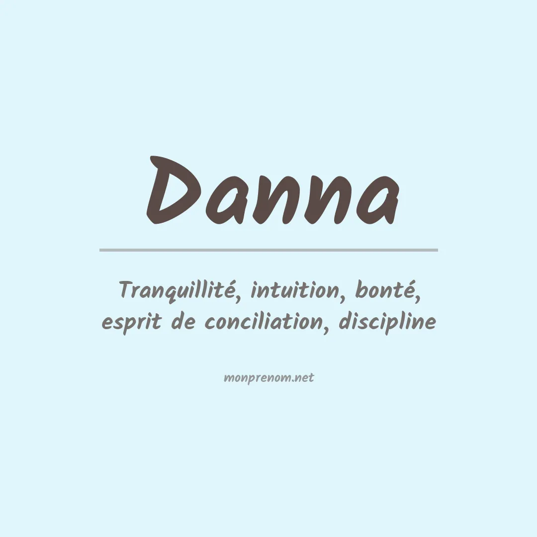 Prénom Danna