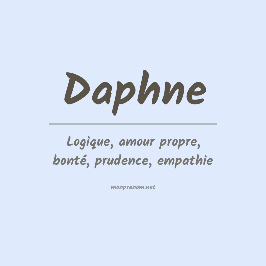 Prénom Daphne