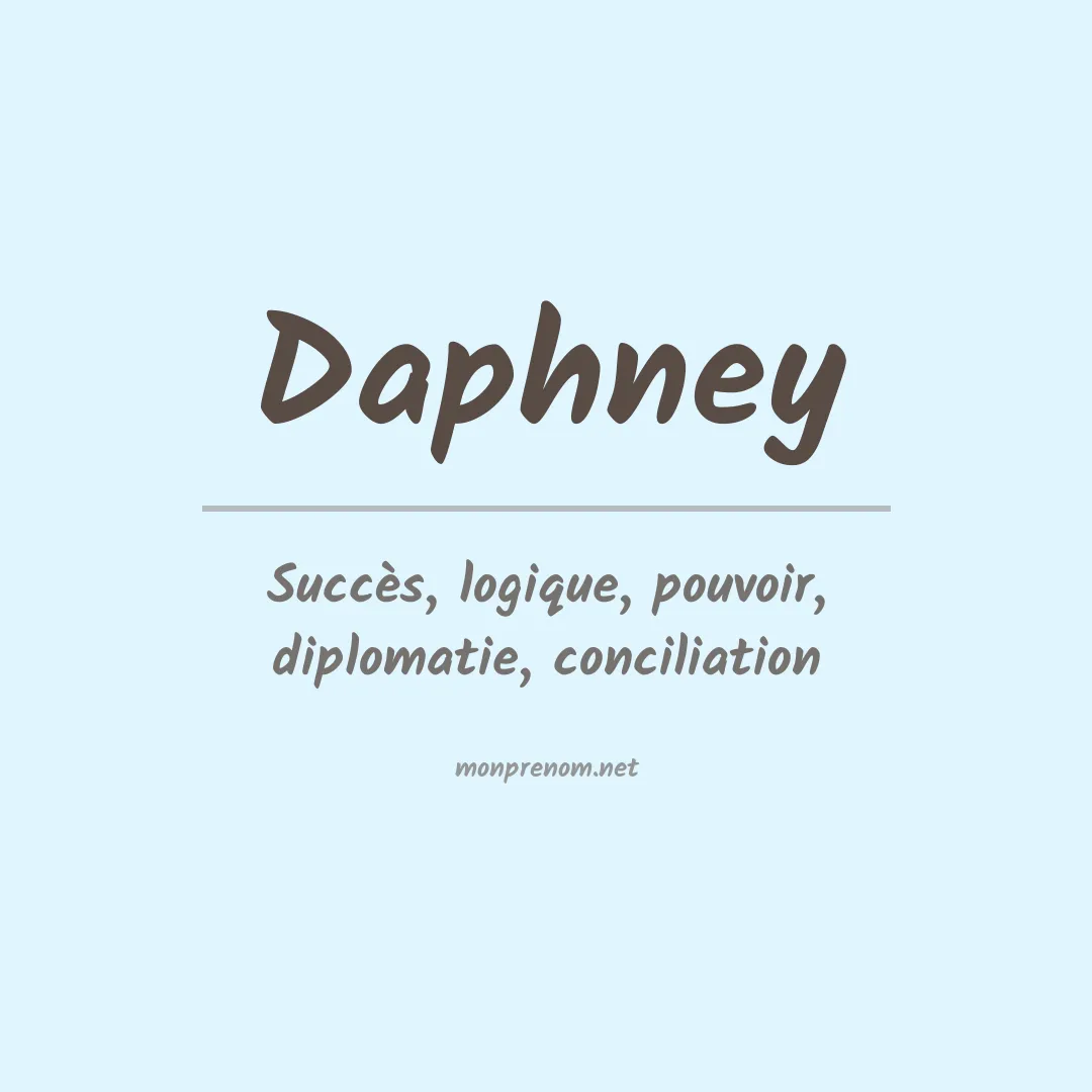 Signification du prénom Daphney