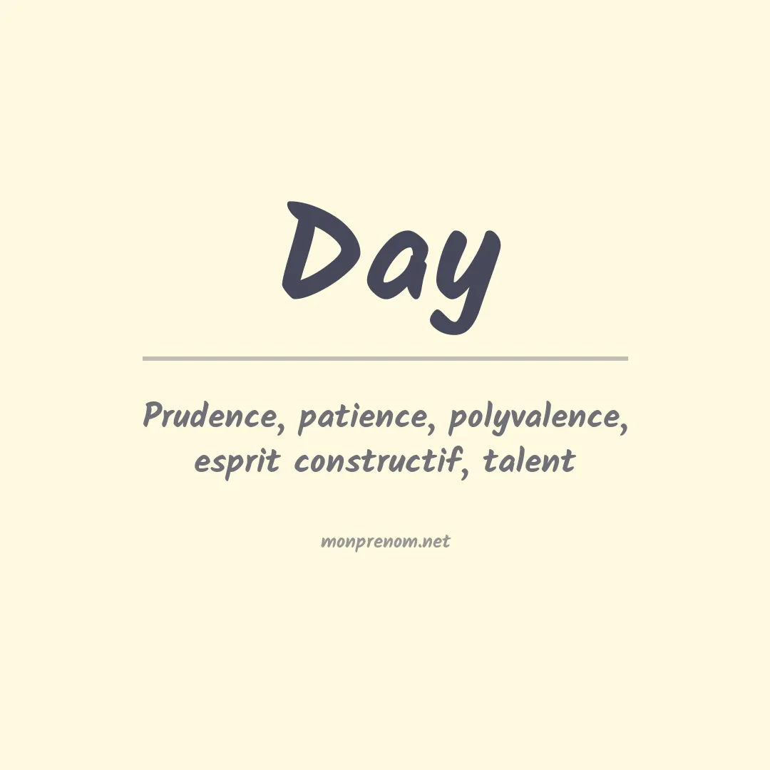 Prénom Day