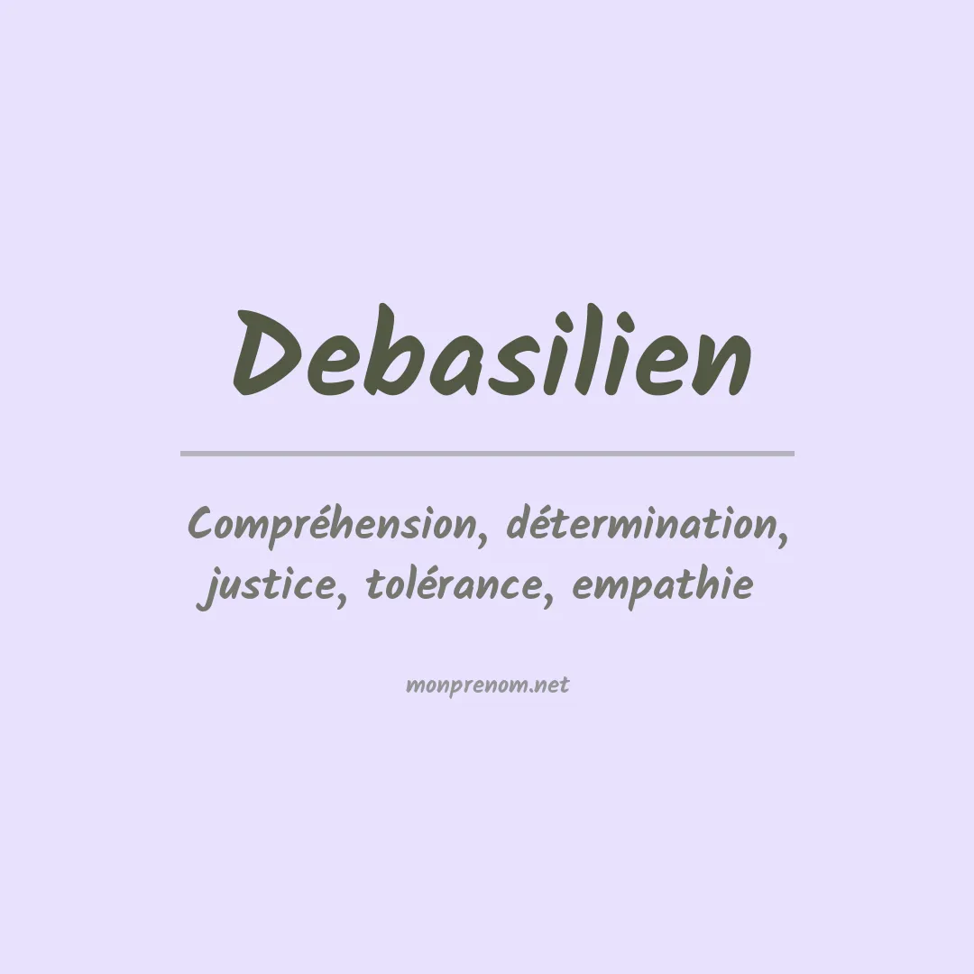 Prénom Debasilien