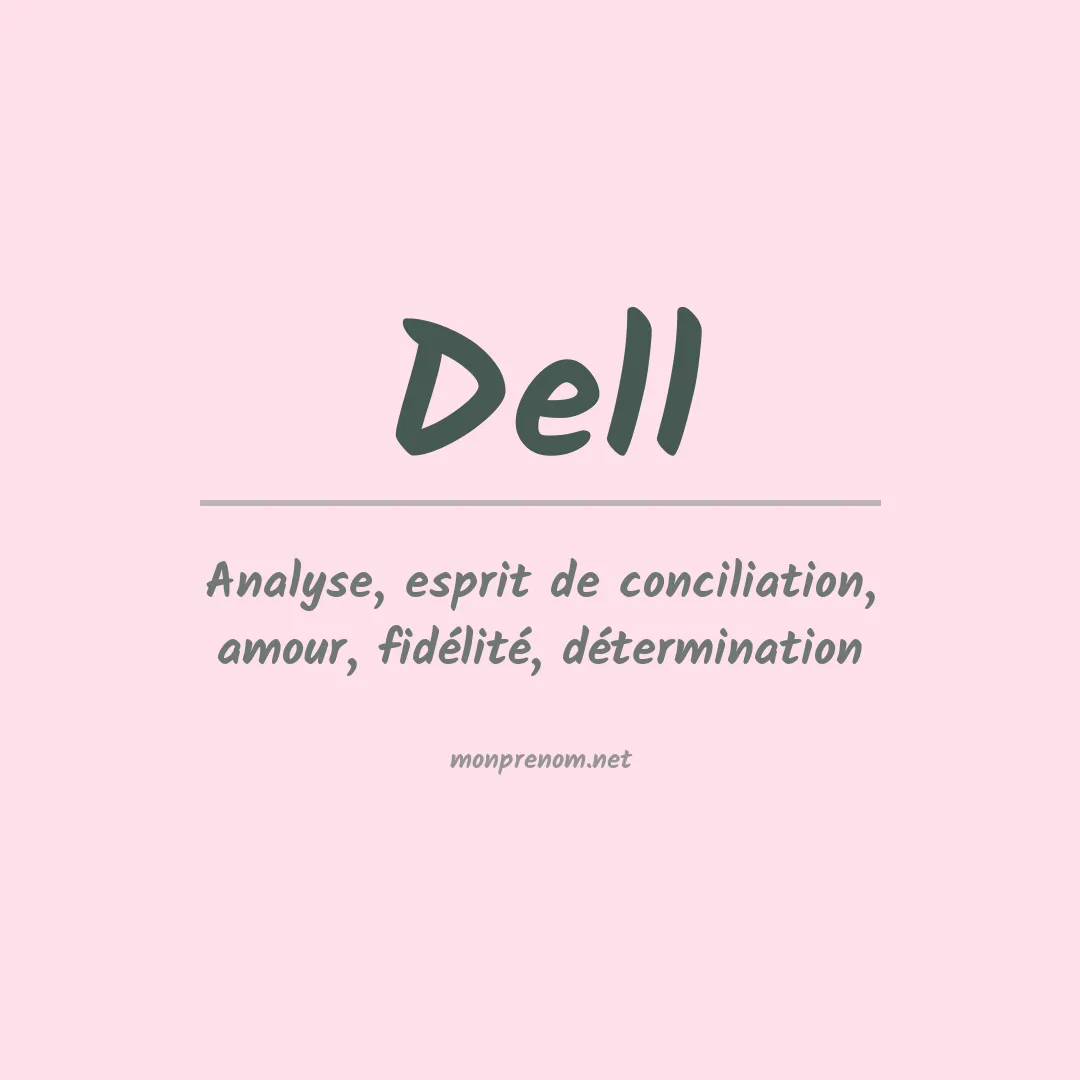 Prénom Dell